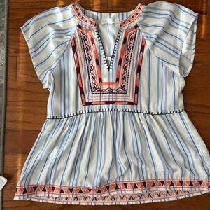 THML Aztec embroidered Blouse